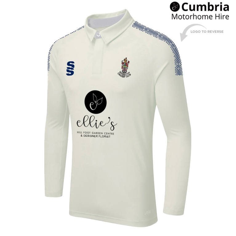 DUAL LONG SLEEVE CRICKET SHIRT (WOMENS)-Ivory